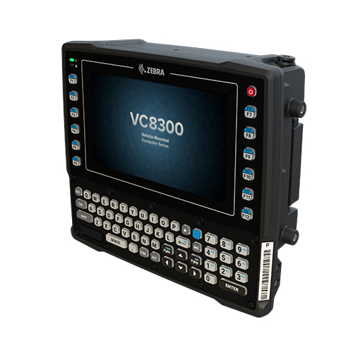 Tablet veicolare Zebra con tastiera per carrello elevatore