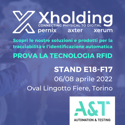 Xholding alla fiera A&T Automation & Testing a Torino