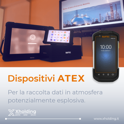 Dispositivi ATEX per la raccolta dati